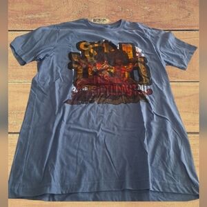 Bella-Canvas Soul Train "It's a 30th Birthday Trip" Sky Blue T-Shirt Men's Large